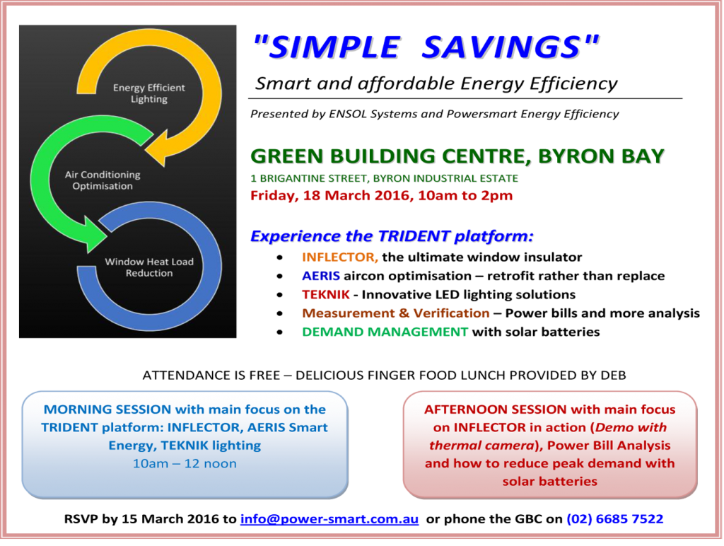 GBC Workshop Simple savings 180316 V2